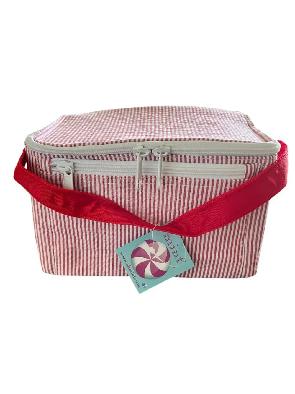 Lunch Boxes, Mint Sweet Little Things, Seersucker, Nylon